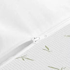 Materasso in memory foam 8/10IN in rayon di bambù, materasso traspirante a media rigidità, materasso allevia pressione per casa, hotel