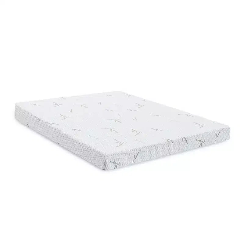Materasso in memory foam 8/10IN in rayon di bambù, materasso traspirante a media rigidità, materasso allevia pressione per casa, hotel