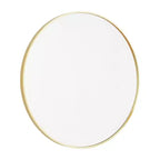 HomeRoots 20 Gold Metal Round Framed Bathroom Vanity Mirror