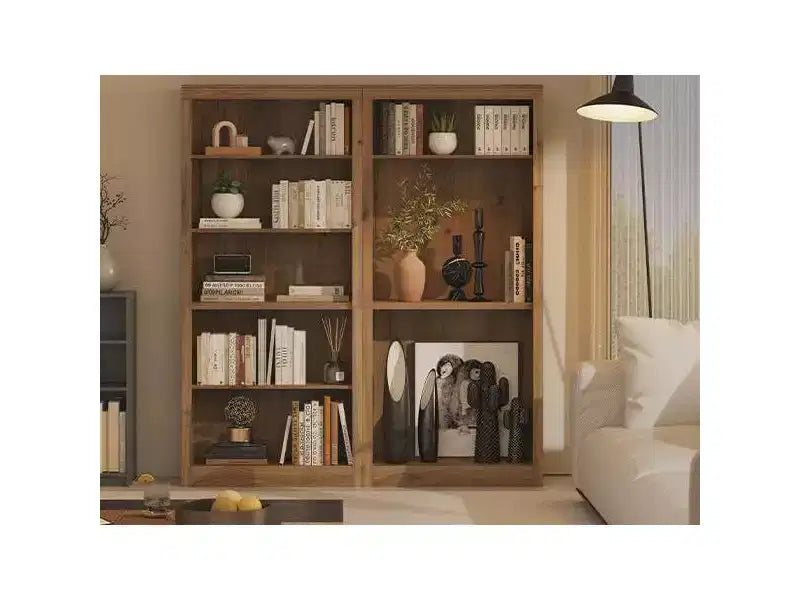 Libreria Alta 71" a 5 Ripiani Aperti