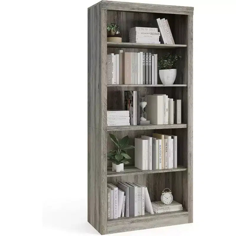Libreria Alta 71" a 5 Ripiani Aperti
