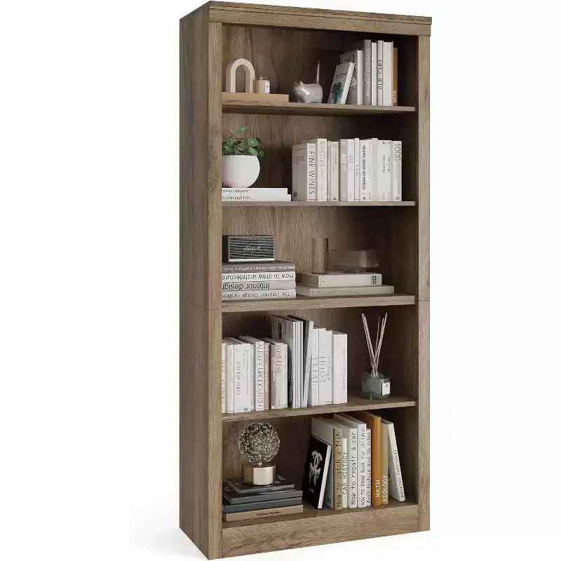 Libreria Alta 71" a 5 Ripiani Aperti