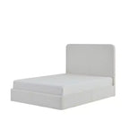 Letto imbottito Elen Modern in ciniglia