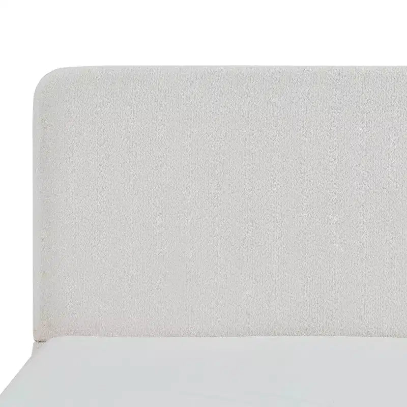 Letto imbottito Elen Modern in ciniglia
