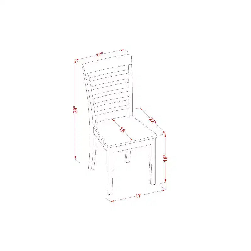 Set Tavolo con Sedie per Sala da Pranzo - Set da Pranzo per Cucina - Design Lakeside Living