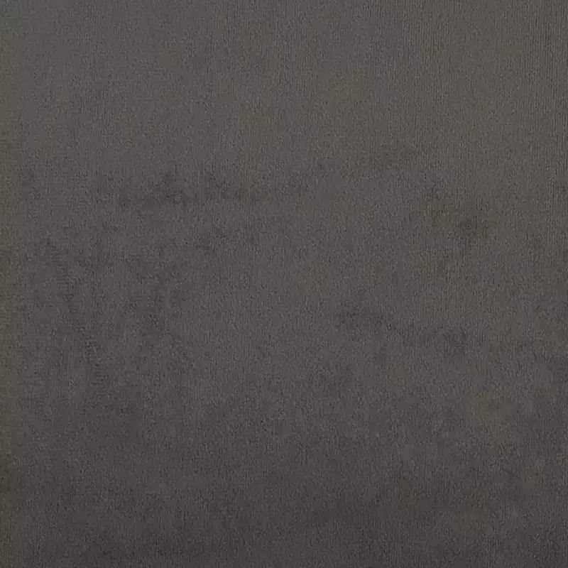Struttura letto in velluto grigio scuro (100% poliestere), compensato, legno ingegnerizzato