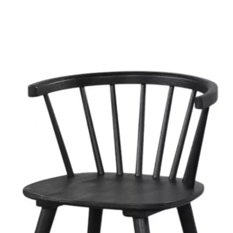 Side Dining Chair Set of 2, Spindle Back