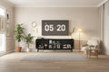 63'' TV Stand, Entertainment Center with Adjustable Shelf, TV Console Modern Media Console for Living Room, Office