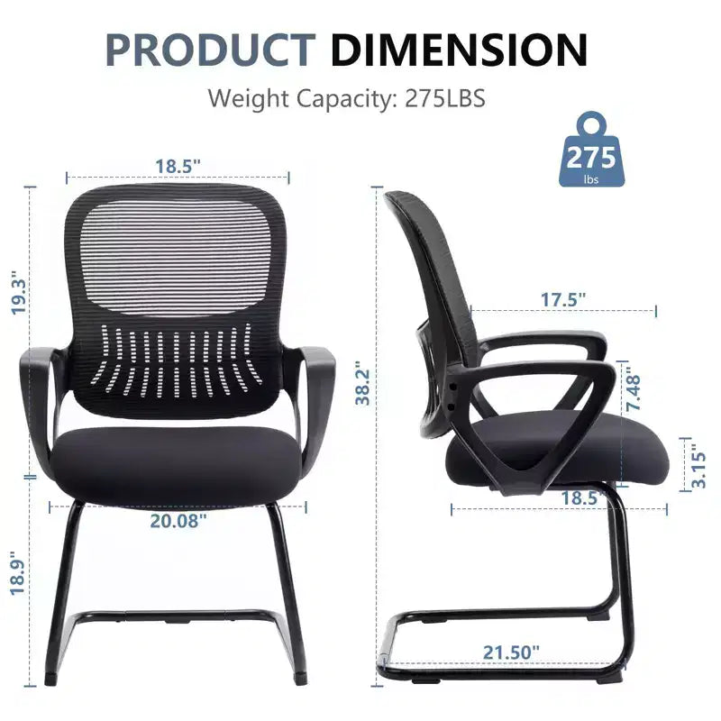Sedia da computer ergonomica da ufficio in rete moderna