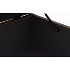 Pouff contenitore Frankie, 91 cm, quadrato