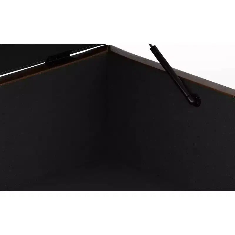 Pouff contenitore Frankie, 91 cm, quadrato