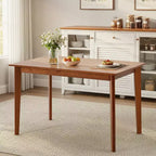 EROMMY 47 Knot-Free Pine Dining Table