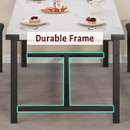 Set da pranzo allungabile 3 pezzi con 2 panche imbottite
