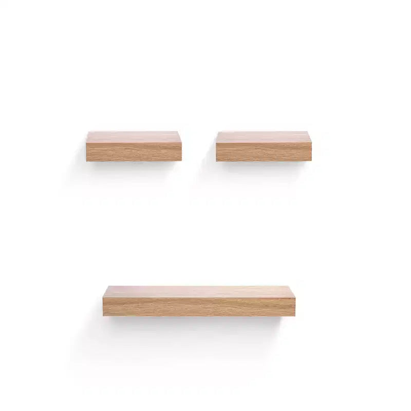 23.62 Mensole Galleggianti in Acero C con supporto invisibile, perfette per l'arredamento di bagno/camera da letto/cucina o come espositore per libri/piante, facili da installare.