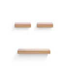 23.62 Mensole Galleggianti in Acero C con supporto invisibile, perfette per l'arredamento di bagno/camera da letto/cucina o come espositore per libri/piante, facili da installare.