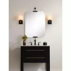 Specchio da parete Penbrook 24x42 con bordo lucido