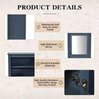 Mobile bagno da parete 24'' x 27'' con specchio