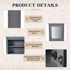 Mobile bagno da parete 24'' x 27'' con specchio