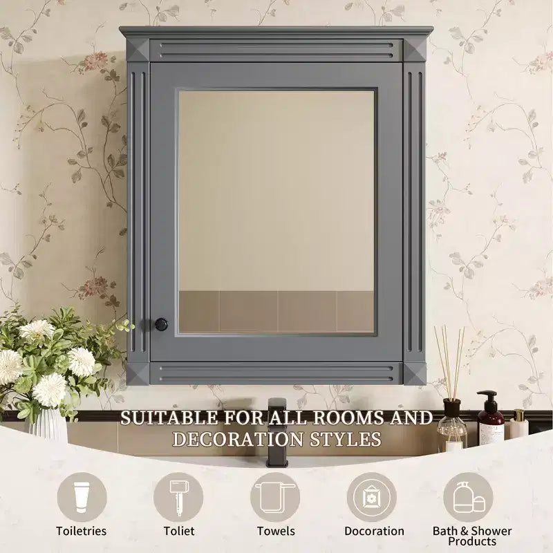 Mobile bagno da parete 24'' x 27'' con specchio