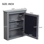 Mobile bagno da parete 24'' x 27'' con specchio