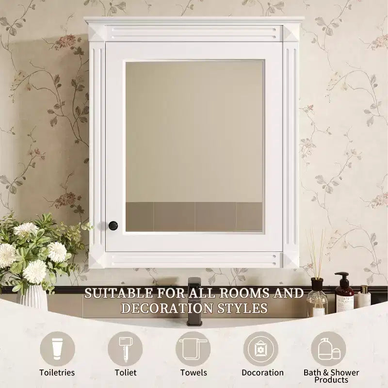 Mobile bagno da parete 24'' x 27'' con specchio